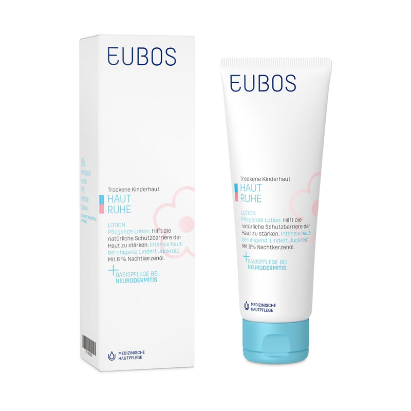 Eubos | SKIN CALM body lotion | 125ml | for sensitive and dry children's skin | Skin compatibility dermatologically confirmed | With jojoba oil - NewNest Australia