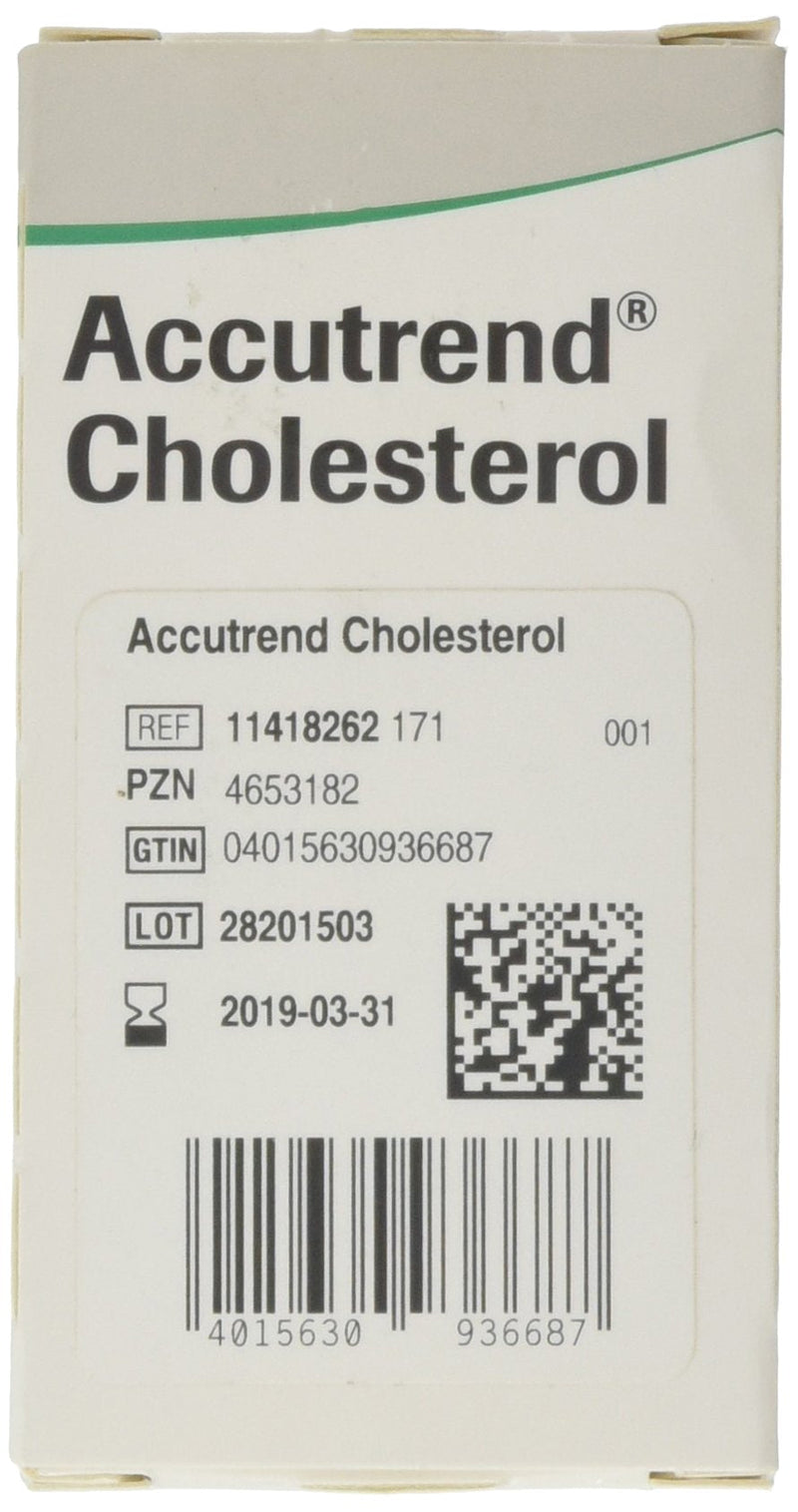 Roche Diagnostics Germany Gm Accutrend Colesterol 25 Tiras - NewNest Australia