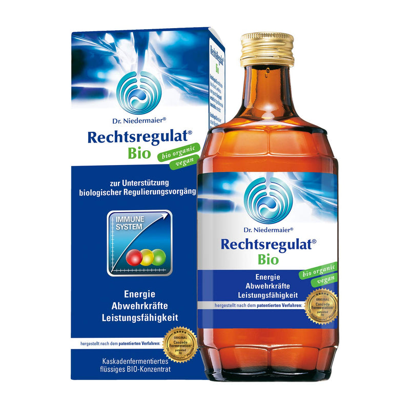 Dr. Niedermaier Rechtsregulat® Organic I contains natural vitamin CI strengthening the immune system I fermented enzymes for biological, purely plant-based immune regulation I 350ml 350 ml (pack of 1) - NewNest Australia