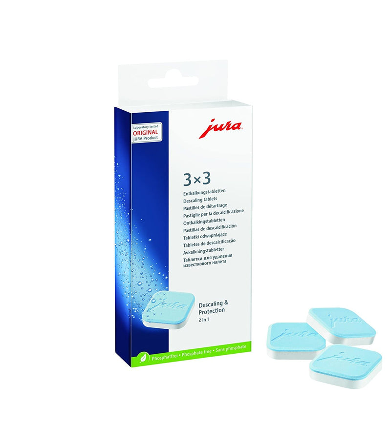 Jura Decalcifying Tablets 3x3 (9 pieces) - NewNest Australia