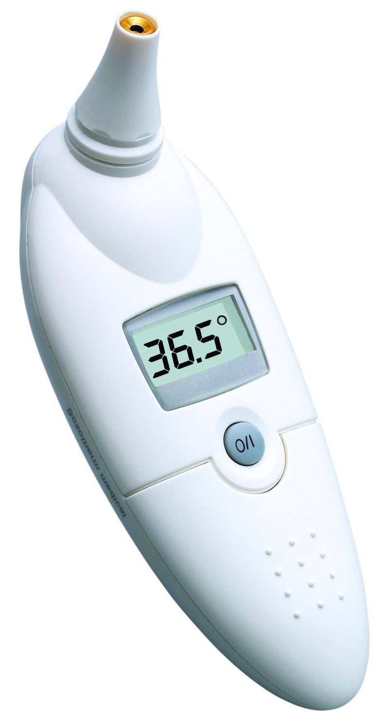Boso Bosotherm Medical ‚ Digital Infrared Clinical Thermometer For Measuring Body Temperature In The Ear With Light Display And Memory For The Last Measurement ‚ Incl. Hygiene Protective Covers - NewNest Australia