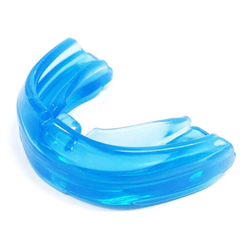 Shock Doctor mouth guard, orthodontic gum protection for braces wearers, for youth (-11), boxing, MMA, rugby, Muay Thai, hockey, basketball children -11 blue single - NewNest Australia