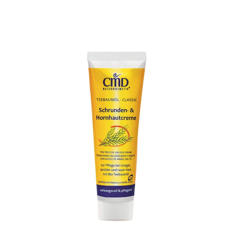 CMD Naturkosmetik Tea tree oil cracked & callus cream, 50ml - NewNest Australia