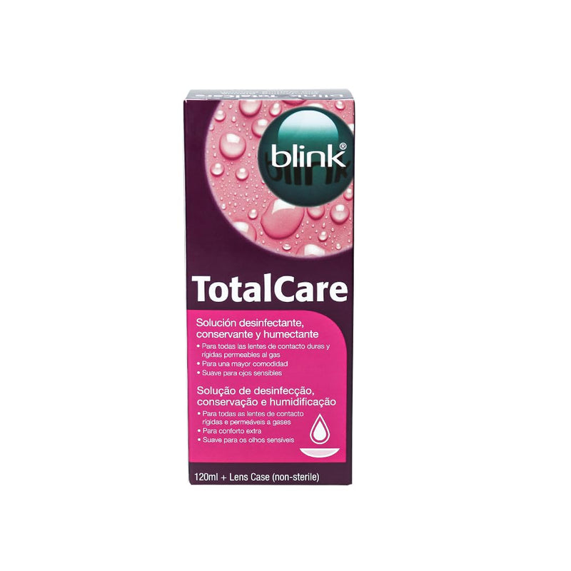 Total Care Contact Lens Solution: Disinfection, Retention, Moisture Solution 120ml - NewNest Australia