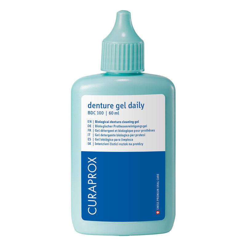 Curaprox braces and denture cleaning gel BDC 100 Daily, 60 ml - NewNest Australia
