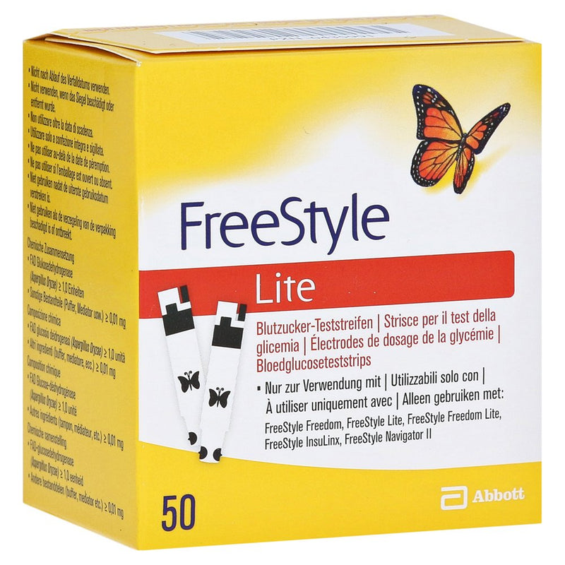 FREESTYLE Lite test strips 50 pcs - NewNest Australia