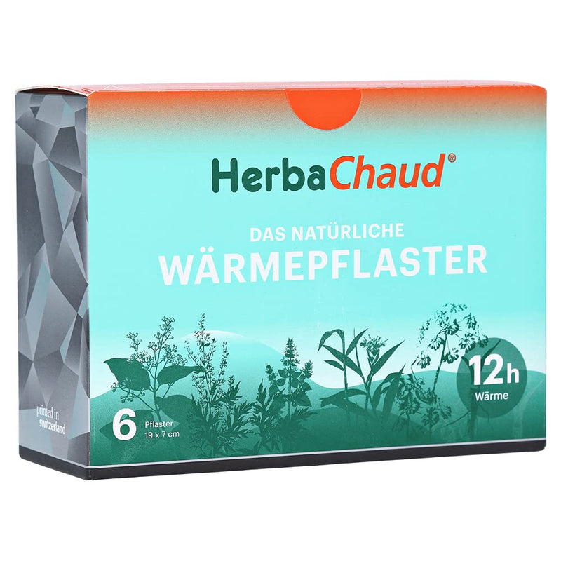 Herba Chaud, HerbaChaud 1005928 Natural heat plaster, 6 pieces - NewNest Australia