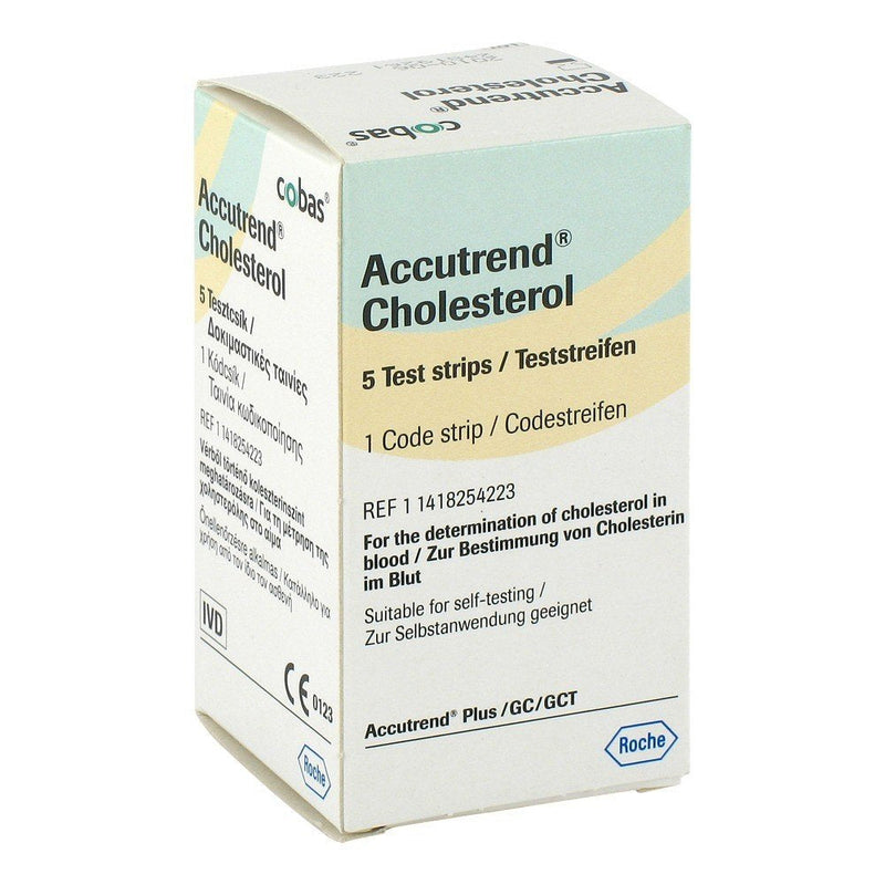 Accutrend Cholesterol, 5 pcs - NewNest Australia