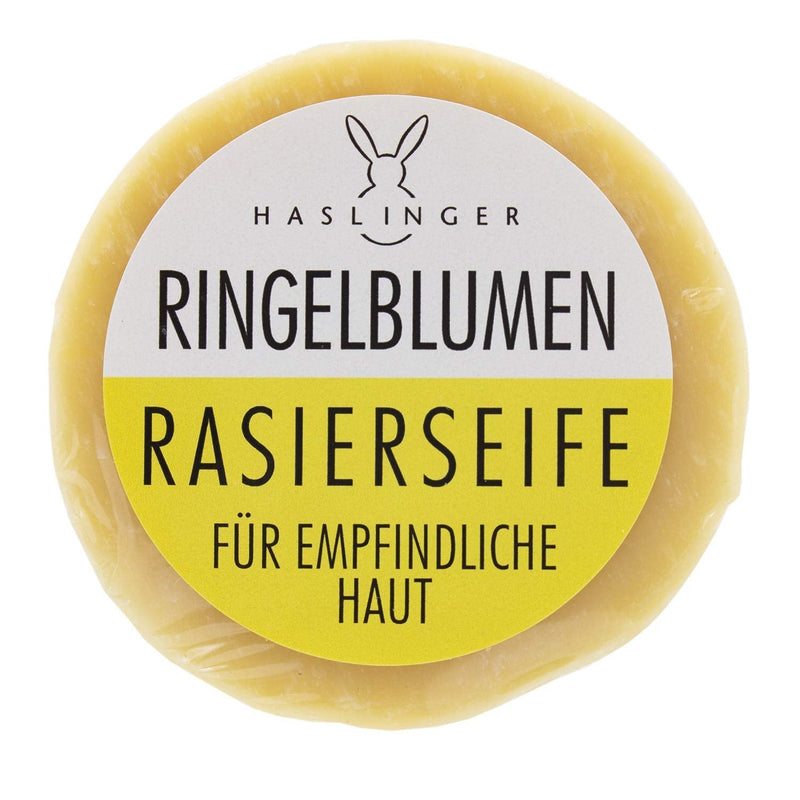 HASLINGER marigold shaving soap, 60 g - NewNest Australia
