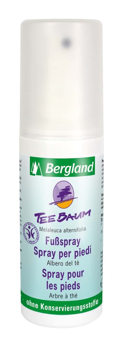 Bergland Tea Tree Foot Spray, Pack of 1 (1 x 100 ml) - NewNest Australia
