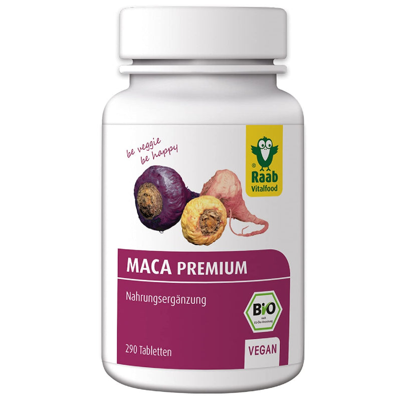 RAAB Vitalfood Organic Maca Capsules, 80 capsules – Pack of 1 (1 x 40 g) - NewNest Australia