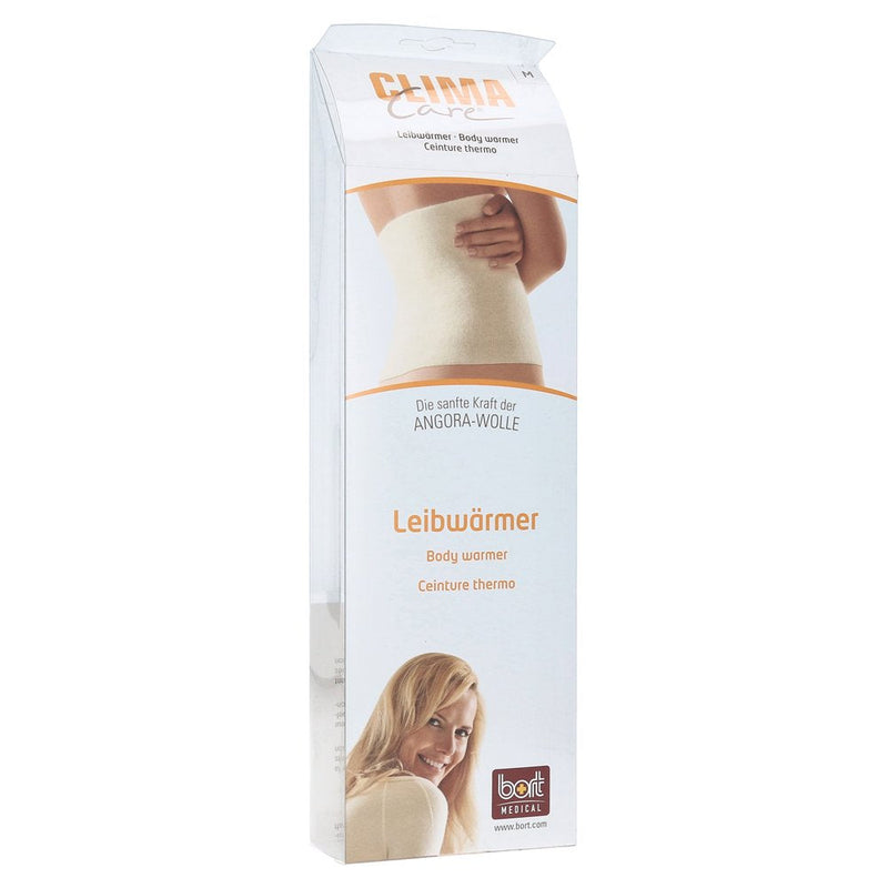 bort 106600 medium white CLIMACare body warmer with 44% angora, 1 piece, medium, white White M - NewNest Australia