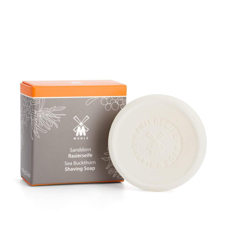 MÜHLE - shaving soap - SKIN CARE series - sea buckthorn - for all skin types - NewNest Australia
