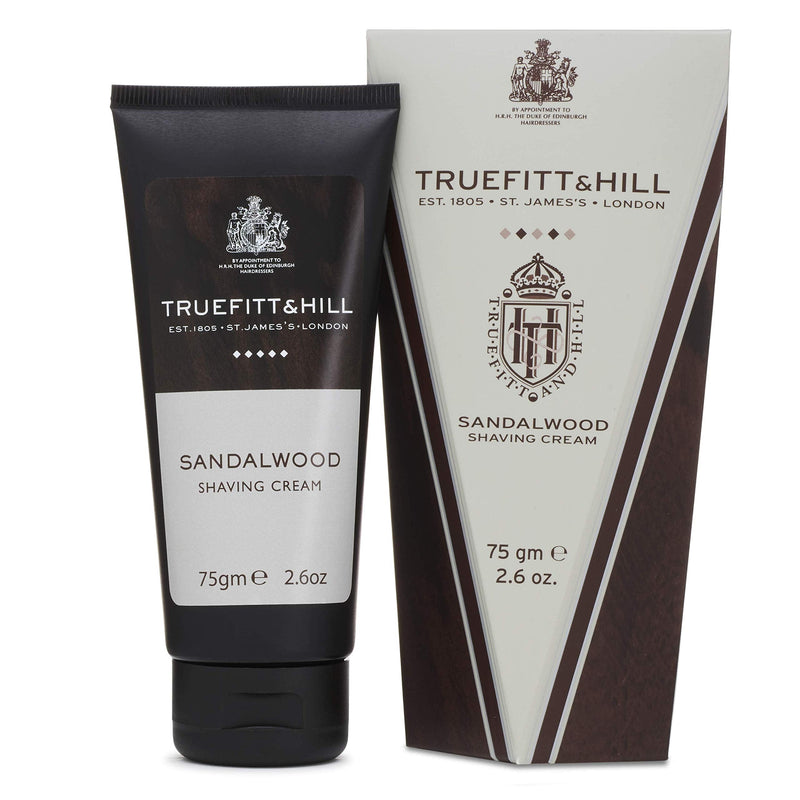 Truefitt & Hill Sandalwood Shaving Cream (Travel Tube) - 75g - NewNest Australia