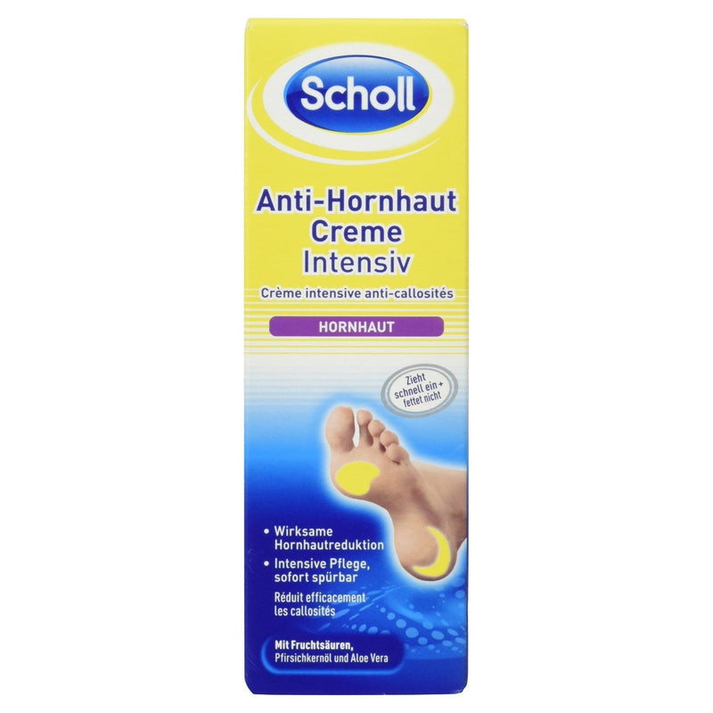 Scholl Anti-Callus Cream Intensive Cream Against Calluses Moisturizing Cream For Feet - Effective Callus Reduction After One Application - Intensive Foot Care - 75 Ml - NewNest Australia