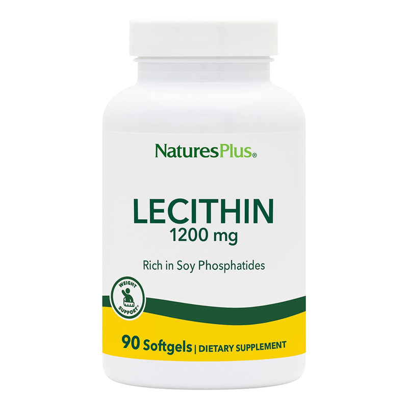 Natures Plus Lecithin 1200 90 Softgels - NewNest Australia