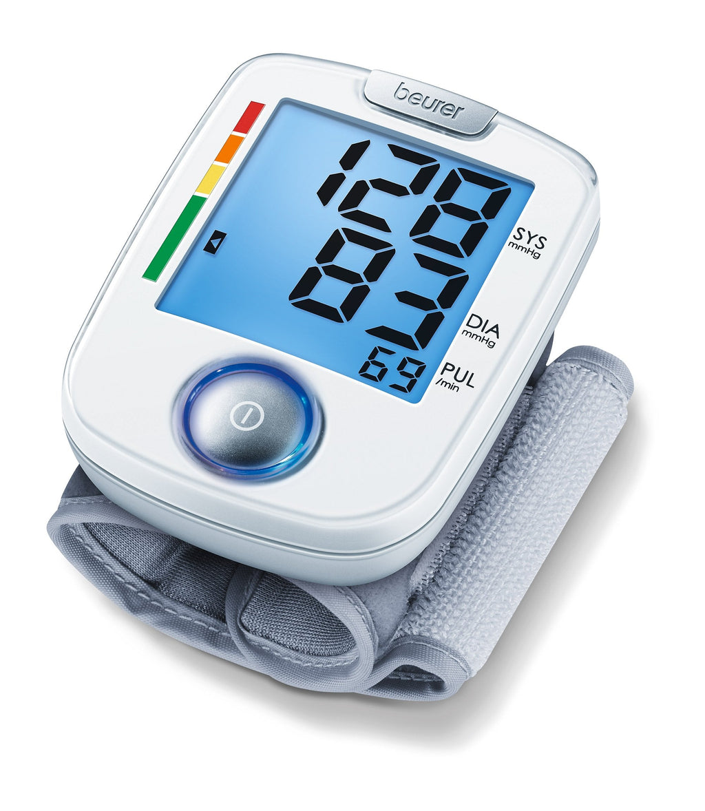 Beurer Bc 44 Wrist Blood Pressure Monitor With Comfortable One-Button Operation For Simple, Fully Automatic Blood Pressure And Pulse Measurement On The Wrist | Pack Of 1 - NewNest Australia