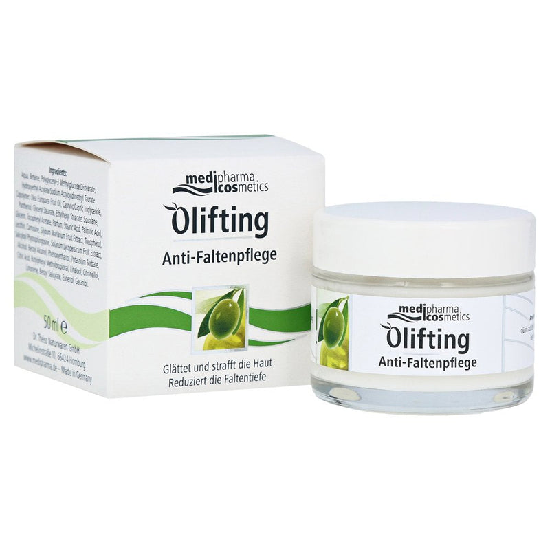 Dr. Theiss Naturwaren GmbH, olive oil Olifting anti-wrinkle care 50 ml, 1 piece - NewNest Australia