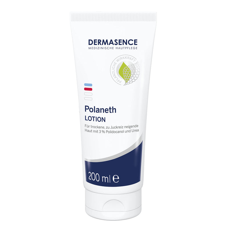 Dermasence Polaneth Lotion - Cooling Body Care For Dry And Itching Prone Skin - Additional Nourishing With Urea And Oils - Itching Reducing With Instant And Long-Term Effect - 200 Ml - NewNest Australia