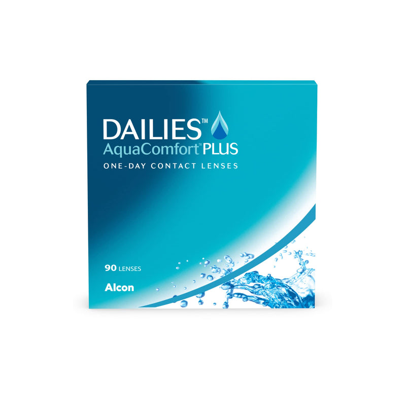 Dailies AquaComfort Plus daily lenses soft, 90 pieces, BC 8.7 mm, DIA 14.0 mm, -2.50 diopters -2.5 diopters 8.7 millimeters 14.0 millimeters - NewNest Australia
