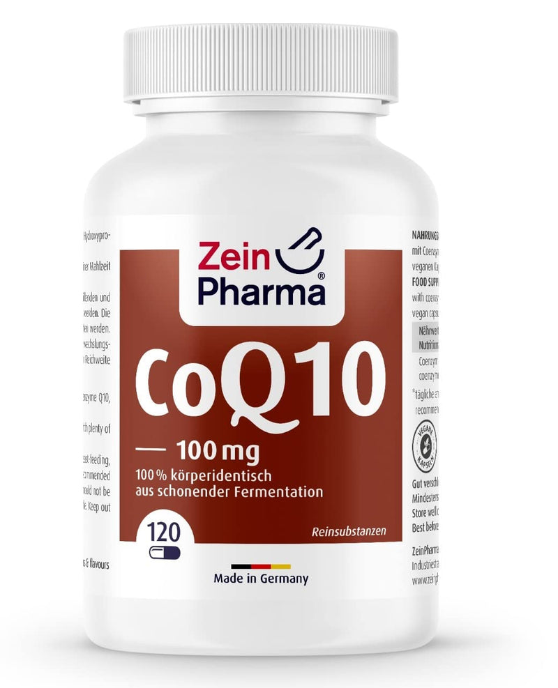 Zein Pharma Coenzyme Q10 capsules 100 mg, 120 capsules, pack of 1 (1 x 57.5 g) - NewNest Australia