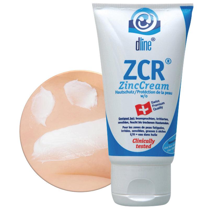 dline ZCR-ZincCream 50ml diaper cream / wound protection cream / intimate care from the care professional | Zinc cream with aloe vera jojoba oil evening primrose oil panthenol shea butter urea | Zinc cream instead of zinc ointment - NewNest Australia