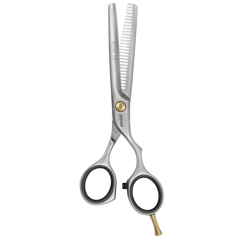 JAGUAR modeling scissors PRE STYLE RELAX 28 5.5" | texturing scissors with 28 thinning teeth in offset design | matted | Made in Germany - NewNest Australia