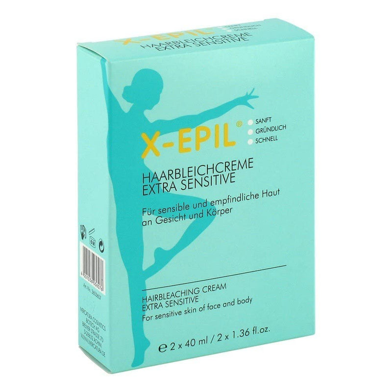X-Epil Epil - X Décoloration Des Cheveux Crème Sensitive 2x40 G - NewNest Australia