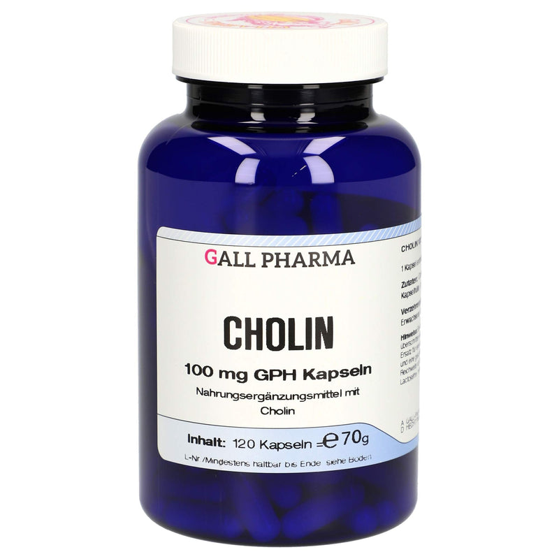 Gall Pharma Choline 100 mg GPH capsules, pack of 1 (1 x 120 pieces) - NewNest Australia