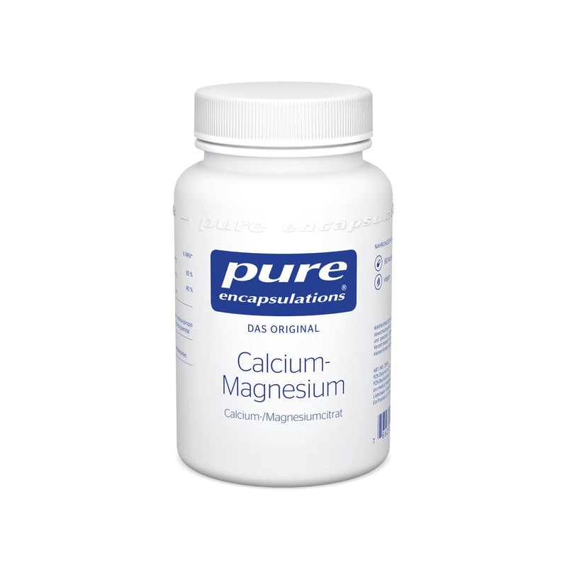 Pure Encapsulations - Calcium-Magnesium (Citrate) - Well-tolerated form of calcium with magnesium - 90 veg. Capsules - NewNest Australia