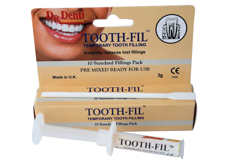 Dr. Denti-Kit - dental filling for unusual fillings, orange, 3 g (pack of 1) - NewNest Australia