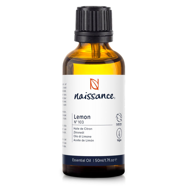 Naissance Lemon Oil (No. 103) 50ml 100% natural essential oil lemon - NewNest Australia