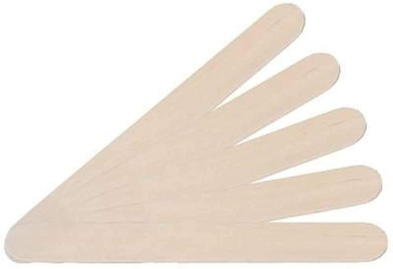 gesundheits-laden wooden mouth depressors, non-sterile for external use - 100 pieces - 2cm x 15cm 1 - NewNest Australia