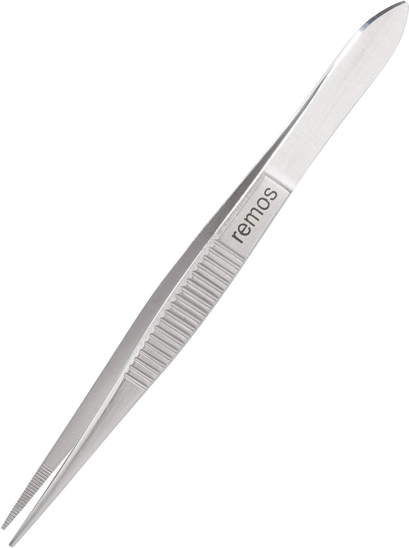 REMOS splinter tweezers made of stainless steel with serrated tip - 8 cm pointed - NewNest Australia