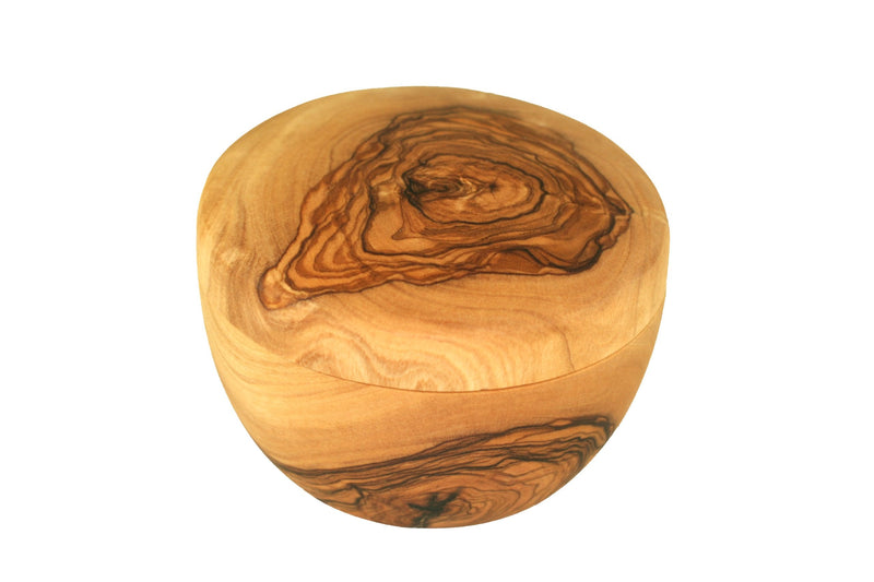 DOM shaving bowl made of olive wood with lid - NewNest Australia