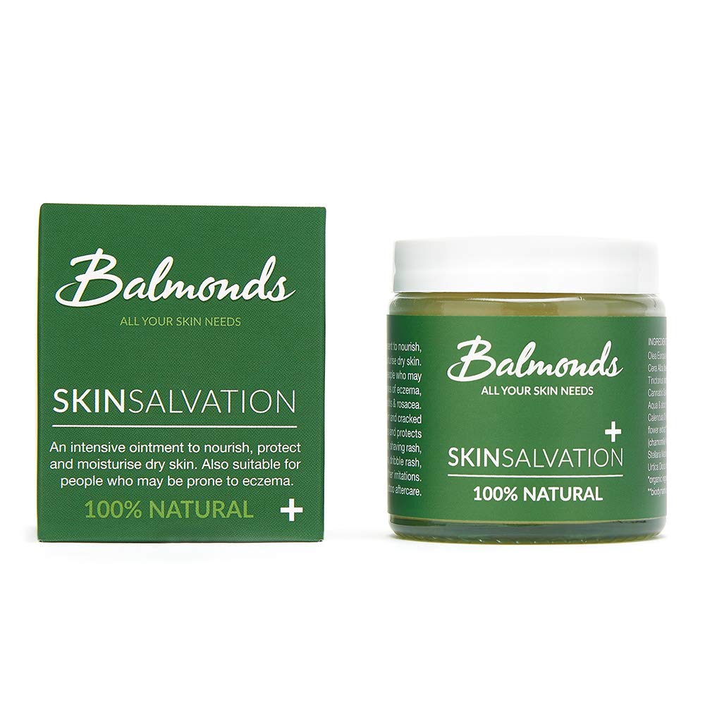 Balmonds Skin Salvation Eczema Cream 120 Ml 100% Natural Psoriasis Ointment For Babies, Children, Adults Prone To Eczema, Psoriasis And Neurodermatitis; Healing Cream For Children Against Itching - NewNest Australia