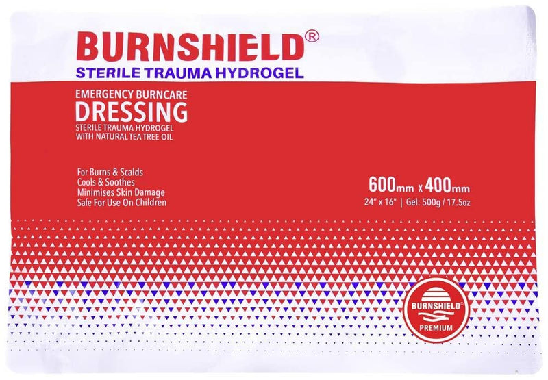 Burnshield Hydrogel compress 60 x 40 cm 1 piece - NewNest Australia
