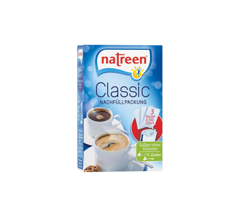 Natreen Sweetener Classic/Fine Sweet Refill 1500, Pack of 2 (2 x 96 g) - NewNest Australia