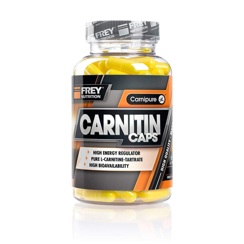 Frey Nutrition Carnitin Caps, 120 Capsules - World'S Highest Quality L-Carnitine - Purest L-Carnitine With Carnipuretm From Lonza - Laboratory Tested & High Dosage - Made In Germany - NewNest Australia