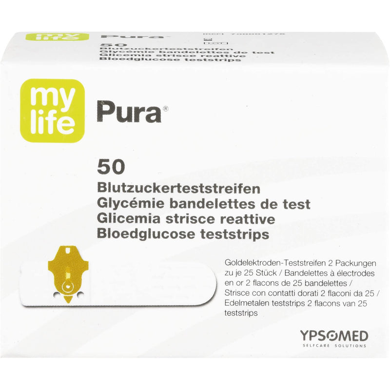 Mylife Pura Blood Sugar Test Strips Pack of 50 - NewNest Australia
