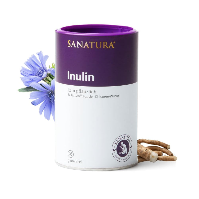 Sanatura Inulin - 250 g inulin powder - vegan and gluten-free - active fiber from chicory root 250 g (pack of 1) - NewNest Australia
