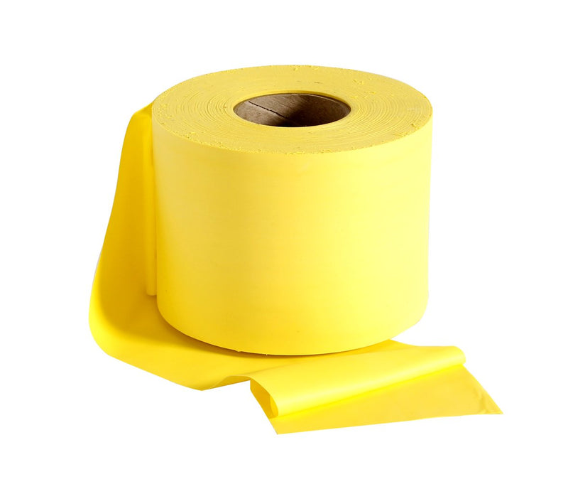 Rolyan Energizing Latex Free Exercise Bands 50 M Yellow Light Elastic Band For Upper Body, Lower Body And Core Exercise, Physiotherapy, Pilates, Start Workouts & Rehab, Fitness Band - NewNest Australia