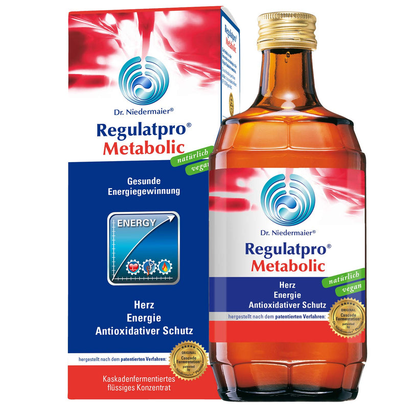 Dr. Niedermaier Regulatpro Metabolic I For More Energy And Increased Performance In Sports** I Anti-Oxidative Protection I Contains Magnesium, Manganese, Vitamin B (350Ml) - NewNest Australia