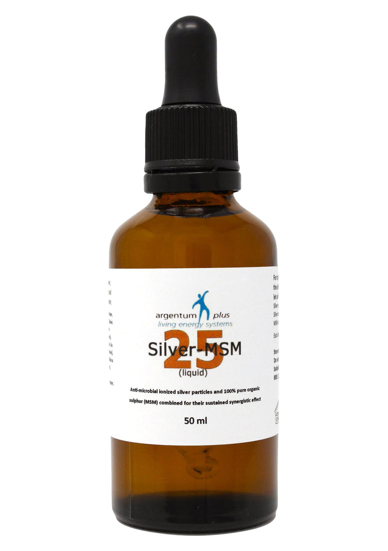 Silver MSM 25 (liquid) - 50 ml pipette bottle - NewNest Australia
