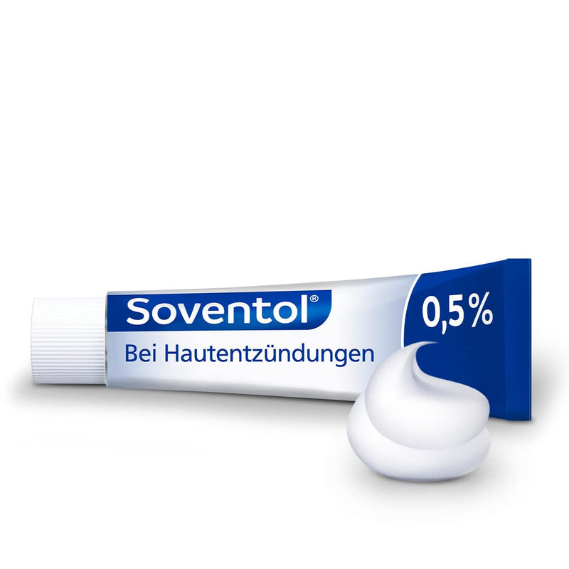 Soventol HydroCort 0.5% cream 30 g for acute skin inflammation such as neurodermatitis, skin allergies & eczema - relieves itching - anti-inflammatory 30 g (pack of 1) - NewNest Australia