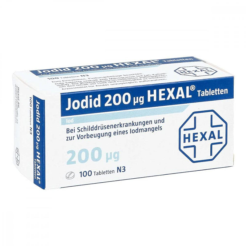 IODIDE 200 HEXAL tablets 100 pcs - NewNest Australia