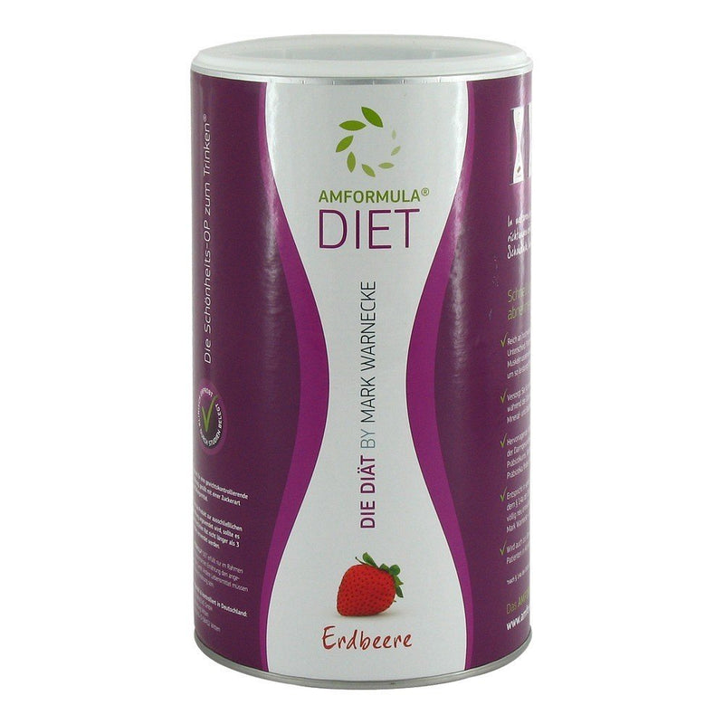 AMFORMULA® Vital & Diet Strawberry 490g, meal replacement shake, high-quality ingredients, drinking meal 490g (pack of 1) - NewNest Australia