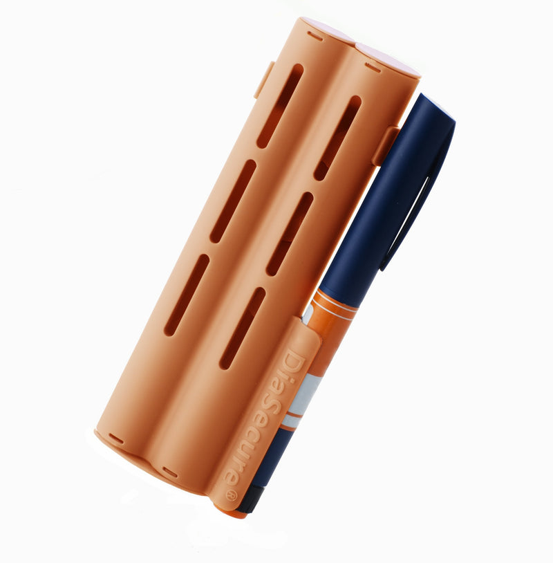 DIASECURE Orange for Insulin, Pennails and Tablets - A Handy Aid for Insulin Dependent Diabetics - NewNest Australia