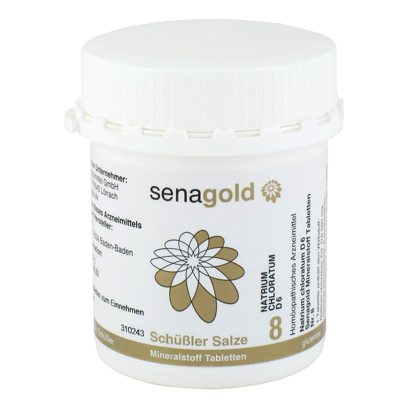 Schüßler Salt No.8 - Sodium chloratum D6-400 tablets, gluten-free - NewNest Australia