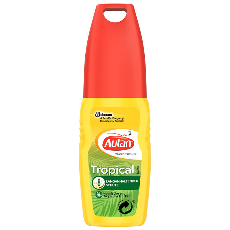 Autan Tropical, mosquito repellent, pump spray, pack of 1 (1 x 100 ml) - NewNest Australia